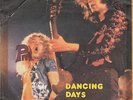 LED ZEPPELIN-DANCING DAYS-EXTRA RARE ORIGINAL DIFFERENT YUGOSLAV PS 45rpm 1973