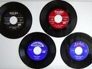 4 Vintage DOOWOP 45 Records THE PENGUINS WILLOWS HARPTONES FOUR TUNES 