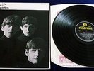 The Beatles WITH THE BEATLES 1969 UK FINAL BLACK & YELLOW **stereo** VINYL LP.