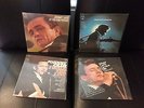 JOHNNY CASH I WALK THE LINE, AT SAN QUENTIN, AT FOLSOM PRISON, GREATEST HITS EX+