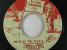 Funk 45 FLAME N KING & BOLD ONES Do It To The People / Strange Love on Raines