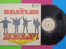 The Beatles Help 1965 Odeon White Laber Mono Venezuela Issue Plastc Cover