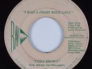 70s Soul 45 VEDA BROWN I Had A Fight With Love RAV HEAR