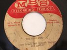 BLUES ACETATE 45-SAM BROWN-EMMETT ROGERS-THE WINE JUMP /LAST WINTER BLUES on MBS