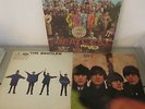 THE BEATLES SGT PEPPERS MONO UK 1ST PRESS XEX 637-1/638-1+other Beatles records