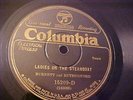 Burnett & Rutherford- 1927 - EX Shellac - Ladies On The Steamboat-Columbia 15209