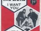 The Lions Rarest Dutch 66 garage freakbeat 45 PS Denmark band I want you