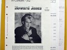 HOWARD JONES In Concert 1984 UK OG BBC Transcription Disc PROMO LP + Cues