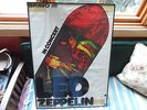 Led Zeppelin Vintage 1973 European Bravo Tour Poster  Hamburg Blimp Original