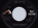 Northern Soul 45 LORRAINE CHANDLER I Can't Hold On RCA VICTOR HEAR