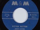 R&B Soul 45 FREDDY BUTLER Pitter Patter M&M HEAR
