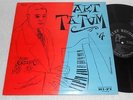 ART TATUM The Genius Of #4 '54 CLEF 1st PRESS JAZZ LP David Stone Martin Cvr EX
