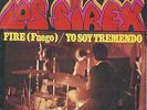 Los Sirex Fire Arthur Brown 67 45 Sung in Spanish Freakbeat psych PS LSTN