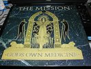 THE MISSION GODS OWN MEDICINE LP (SISTERS OF MERCY) 1986 NEAR MINT