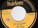 Bobby Hall and The Kings Harlem Records 45 Baltimore doo wop 1954 VG++