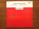 ITALIAN library Black Rock electro Music for Children EX LP
