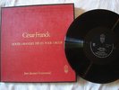 Cesar Franck :  douze  grandes pieces pour orgue - J.J  Grunenwald  - Box 3 LP