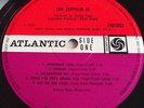 LED ZEPPELIN 3 ** 1970 UK 1st Plum ATLANTIC LP PETER GRANT CREDIT.