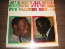 ART BLAKEY JAZZ MESSENGERS W/ THELONIOUS MONK ORG. DG BLACK LABEL MONO