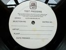 BUDGIE-BANDOLIER- WHITE LABEL-TEST PRESSING-A&M-VINYL IN EX+ CONDITION