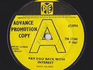 DANA GILLESPIE - PAY YOU BACK WITH INTEREST - PYE DEMO