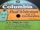 PAUL WHITEMAN ORCH BING CROSBY 78rpm In The Good Old Summertime /Sidewalks Of NY