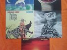 5x Uriah Heep LP Vinyl Sweet Freedom Conquest Firefly Come Back To Me Innocent