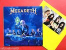 MEGADETH SUPERB UK 1ST LP 1990 + ORIGINAL INNER SLEEVE RUST IN PEACE RARE METAL
