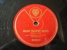 HOLDIN' YOU IN MY HOLDEN-RARE OZ 1950's GENERAL MOTORS PROMOTIONAL RECORD 78 RPM