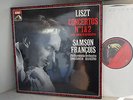 LISZT PIANO CONCERTOS 1 & 2 SAMSON FRANCOIS CONSTANTIN SILVESTRI EMI GATEFOLD LP