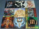 9 x Heavy Vinyl / Iron Maiden / Motörhead / Guns n Roses / Van Halen / Scorpions
