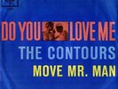 THE CONTOURS: Do You Love Me (rare 1st German TAMLA 7