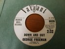 George Freeman Down and out/The Quiver Valiant 6039 dj northern soul 45