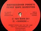 BROTHERHOOD POSSE -FUNKY DOPE MANEUVER 12
