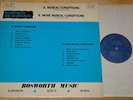 BOSWORTH LIBRARY BLP 150 LP   MUSICAL CONCEPTIONS   THE BENITO BERNARDO GROUP