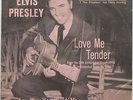 ELVIS PRESLEY Love Me Tender 45 Picture Sleeve RCA 47-6643