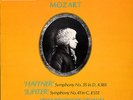 EMI HMV ASD 617 KUBELIK VIENNA PHILHARMONIC MOZART SYMPHONIES 35/41 ED1 LP RARE