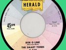 SMART TONES Bob O Link / Ginny 45rpm Herald 1958 doo-wop
