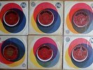 THE BEATLES - RARE set of 6 Finnish Finland Parlophone 45 7