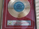 THE SHADOWS , F.B.I.  Golden Record, goldene Schallplatte