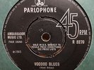 SHADES BLUE VOODOO BLUES ORIGINAL UK 1965 PARLOPHONE 45