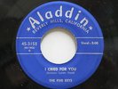 THE FIVE KEYS Serve Another Round I Cried For You Aladdin 45 3158 Doo Wop R&B