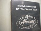 The Living Presence of 20th-Century Music / Mercury Stereo 3LP, TAS LP  SEALEDD