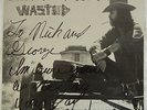 Vernon Wray WASTED Vermillion 1972 NM Signed Autographed Folk PSYCH Link Wray