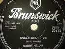 Bobby Helms:  Jingle Bell Rock / Captain Santa Claus.     78rpm