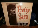 LP  Hedy West   Pretty Saro TOPIC   UK original  folk   VG++/M-
