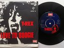 T. REX / MARC BOLAN 'I Love To Boogie' 1976 Danish 7