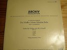SCHNEIDERHAN Bach Partita No.2 Violin Solo (Chaconne) 10''-LP ARCHIV 1955