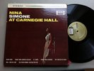 NINA SIMONE - carengie hall - COLPIX - stereo LP - deep groove UNPLAYED NM