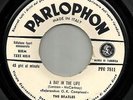 BEATLES A Day In The Life/Sgt.Pepper ITALY only on 7